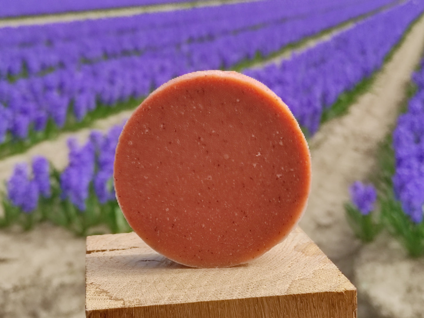 Savon naturel saponifié à froid, exfoliant doux visage enrichi à l'huile de chanvre et de pépins de tomate