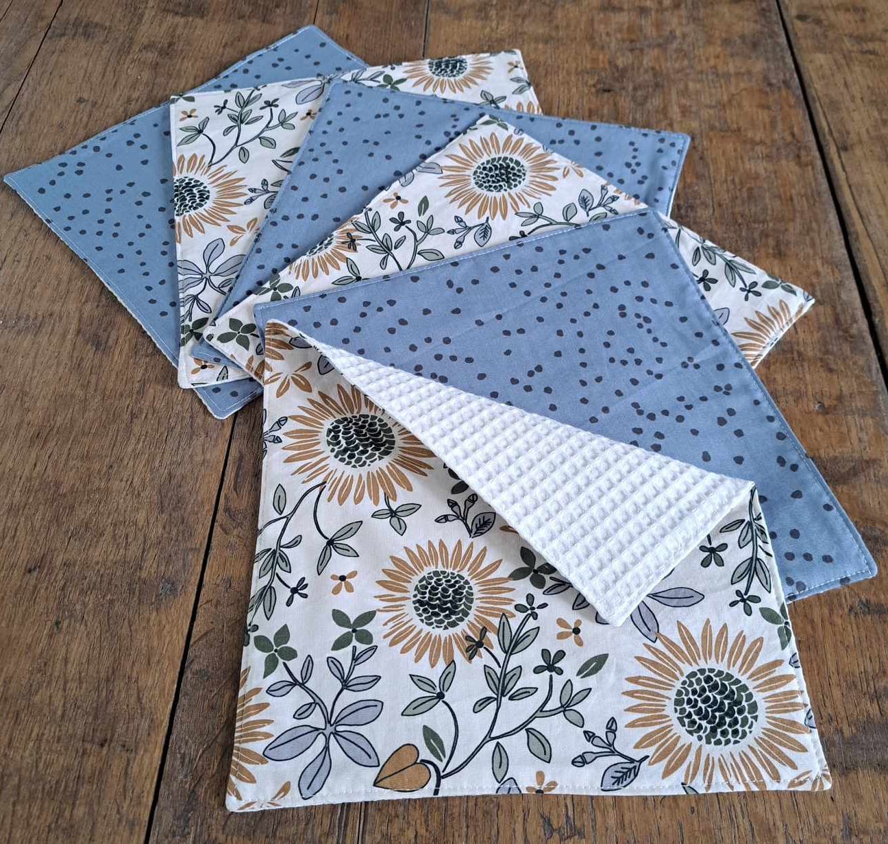 Petites serviettes de table lavables pour invités pour éviter les serviettes en papier jetables