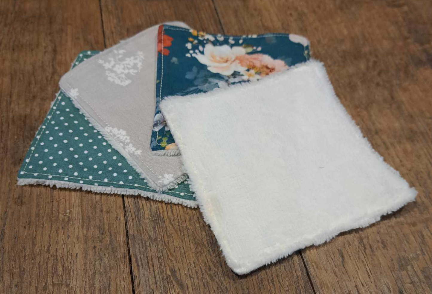 grandes lingettes visage écologiques lavables