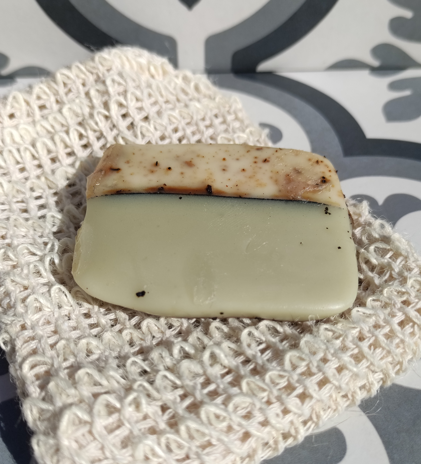 Sac à savon en sisal