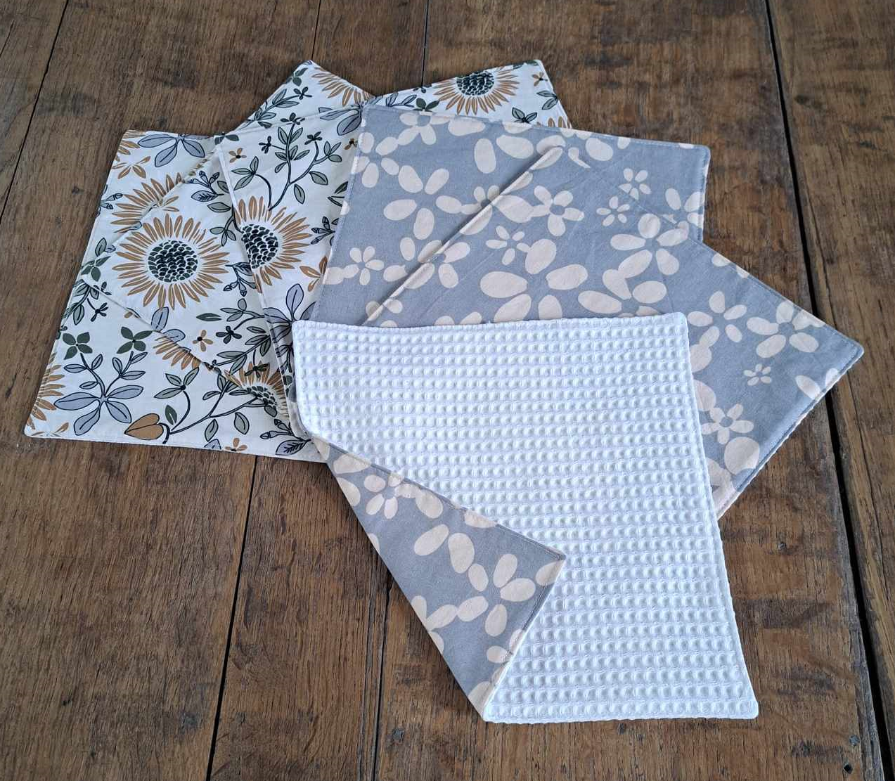 Petites serviettes de table lavables pour invités pour éviter les serviettes en papier jetables